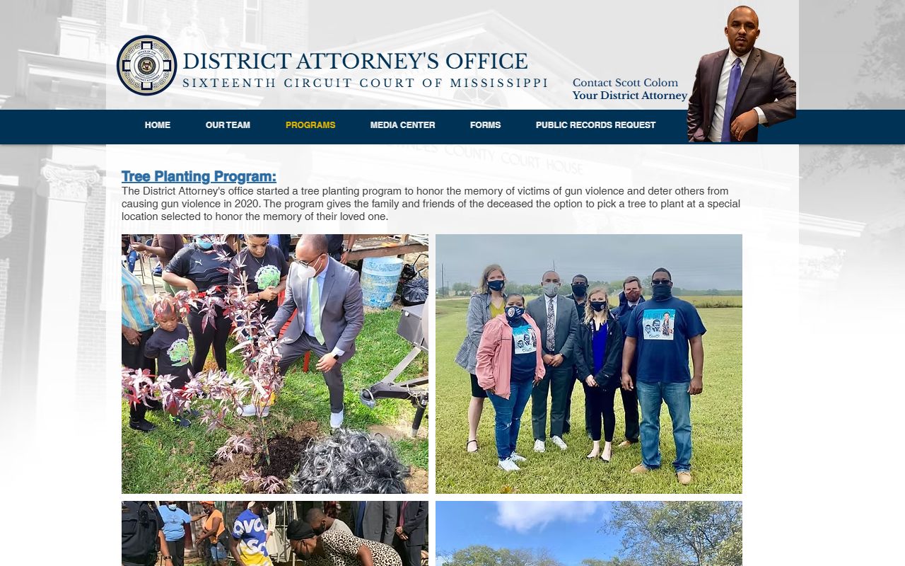 Noxubee County criminal court records and Sixteenth Circuit victim services